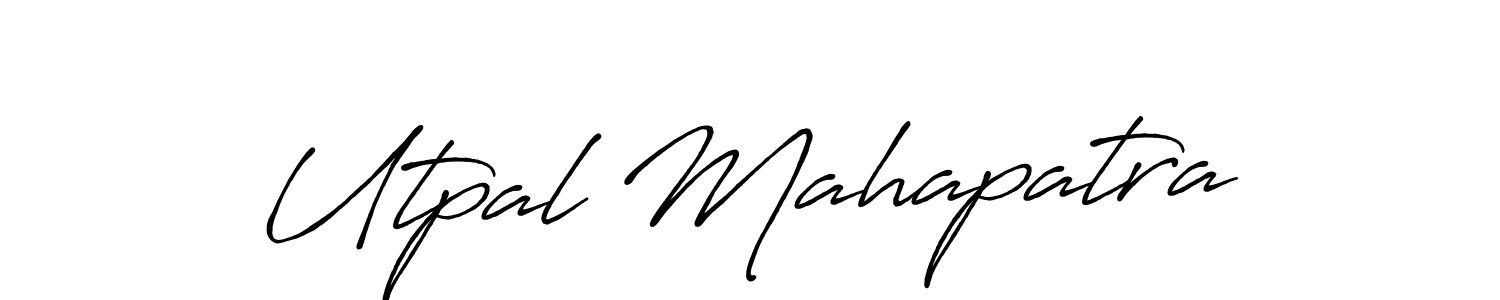 How to Draw Utpal Mahapatra signature style? Antro_Vectra_Bolder is a latest design signature styles for name Utpal Mahapatra. Utpal Mahapatra signature style 7 images and pictures png