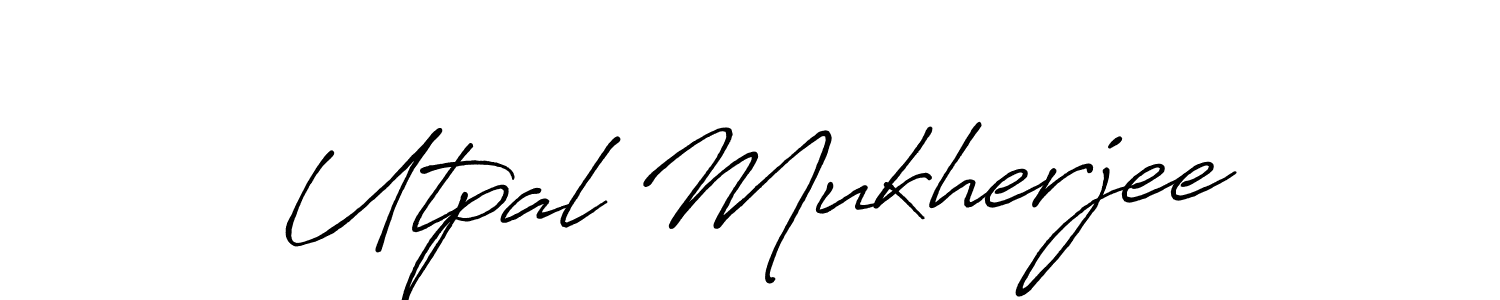 How to make Utpal Mukherjee signature? Antro_Vectra_Bolder is a professional autograph style. Create handwritten signature for Utpal Mukherjee name. Utpal Mukherjee signature style 7 images and pictures png