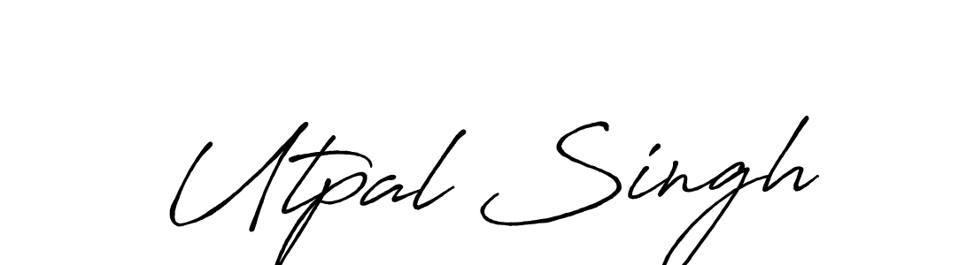Once you've used our free online signature maker to create your best signature Antro_Vectra_Bolder style, it's time to enjoy all of the benefits that Utpal Singh name signing documents. Utpal Singh signature style 7 images and pictures png