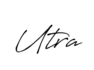 Make a beautiful signature design for name Utra. Use this online signature maker to create a handwritten signature for free. Utra signature style 7 images and pictures png