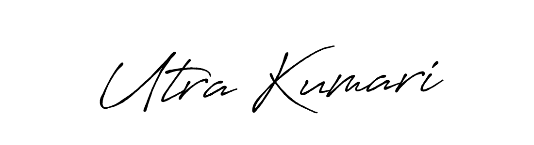 Once you've used our free online signature maker to create your best signature Antro_Vectra_Bolder style, it's time to enjoy all of the benefits that Utra Kumari name signing documents. Utra Kumari signature style 7 images and pictures png