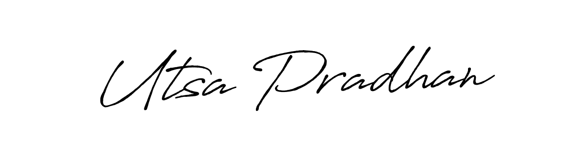You should practise on your own different ways (Antro_Vectra_Bolder) to write your name (Utsa Pradhan) in signature. don't let someone else do it for you. Utsa Pradhan signature style 7 images and pictures png