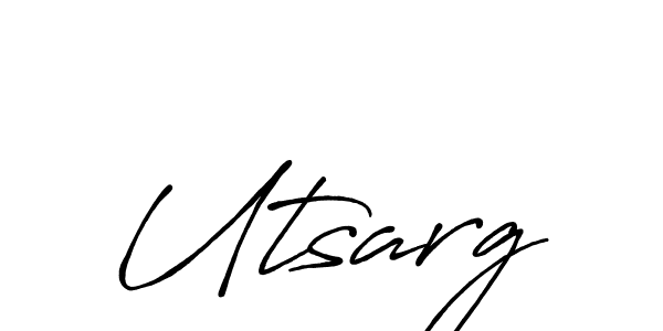 How to Draw Utsarg signature style? Antro_Vectra_Bolder is a latest design signature styles for name Utsarg. Utsarg signature style 7 images and pictures png