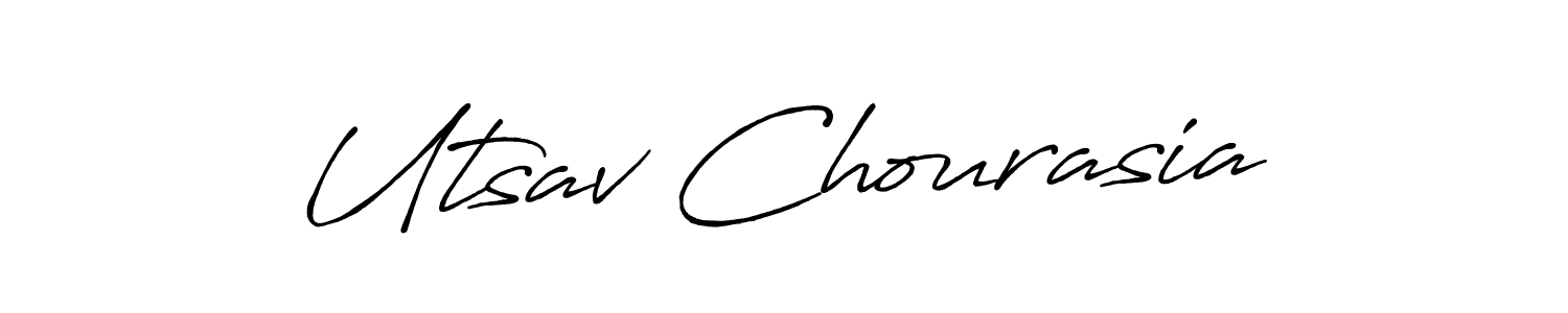 Best and Professional Signature Style for Utsav Chourasia. Antro_Vectra_Bolder Best Signature Style Collection. Utsav Chourasia signature style 7 images and pictures png