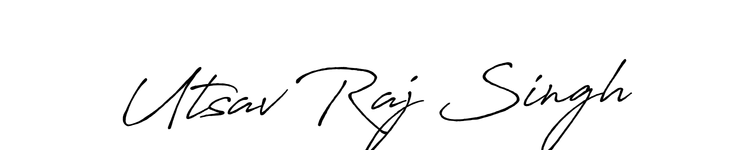 if you are searching for the best signature style for your name Utsav Raj Singh. so please give up your signature search. here we have designed multiple signature styles  using Antro_Vectra_Bolder. Utsav Raj Singh signature style 7 images and pictures png