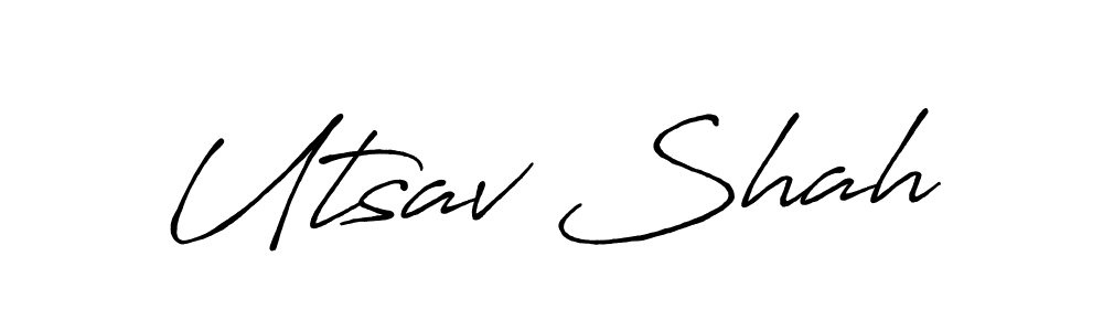 It looks lik you need a new signature style for name Utsav Shah. Design unique handwritten (Antro_Vectra_Bolder) signature with our free signature maker in just a few clicks. Utsav Shah signature style 7 images and pictures png