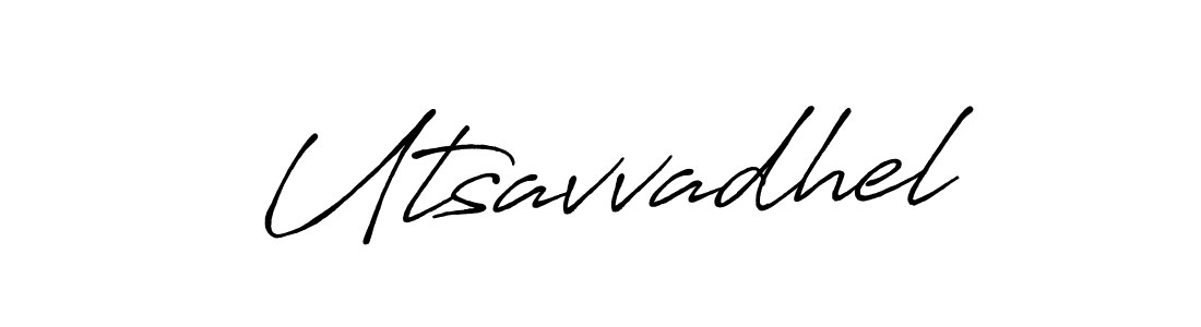 Make a short Utsavvadhel signature style. Manage your documents anywhere anytime using Antro_Vectra_Bolder. Create and add eSignatures, submit forms, share and send files easily. Utsavvadhel signature style 7 images and pictures png