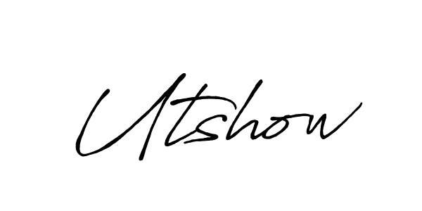 Here are the top 10 professional signature styles for the name Utshow. These are the best autograph styles you can use for your name. Utshow signature style 7 images and pictures png