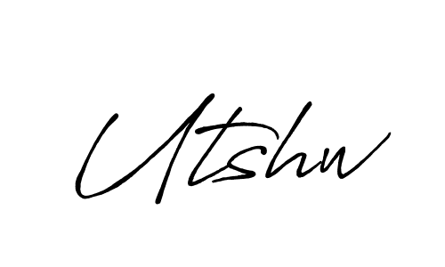 It looks lik you need a new signature style for name Utshw. Design unique handwritten (Antro_Vectra_Bolder) signature with our free signature maker in just a few clicks. Utshw signature style 7 images and pictures png