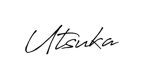 Also we have Utsuka name is the best signature style. Create professional handwritten signature collection using Antro_Vectra_Bolder autograph style. Utsuka signature style 7 images and pictures png