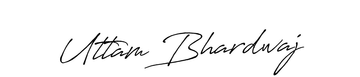 Make a beautiful signature design for name Uttam Bhardwaj. Use this online signature maker to create a handwritten signature for free. Uttam Bhardwaj signature style 7 images and pictures png