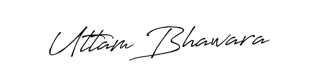 Also we have Uttam Bhawara name is the best signature style. Create professional handwritten signature collection using Antro_Vectra_Bolder autograph style. Uttam Bhawara signature style 7 images and pictures png
