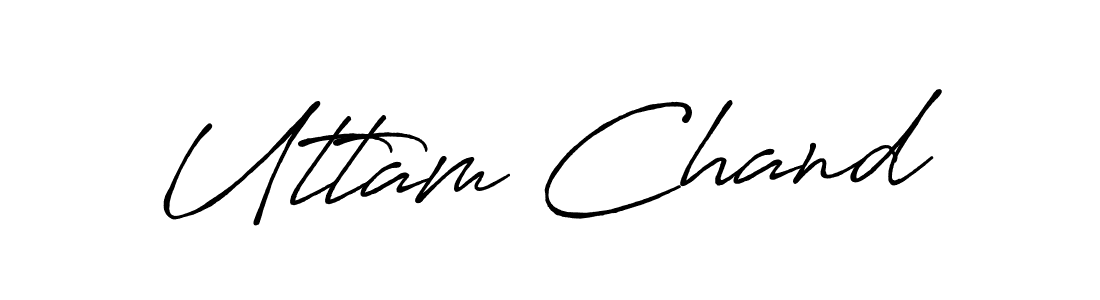 Make a beautiful signature design for name Uttam Chand. Use this online signature maker to create a handwritten signature for free. Uttam Chand signature style 7 images and pictures png