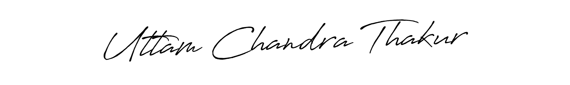 How to make Uttam Chandra Thakur signature? Antro_Vectra_Bolder is a professional autograph style. Create handwritten signature for Uttam Chandra Thakur name. Uttam Chandra Thakur signature style 7 images and pictures png