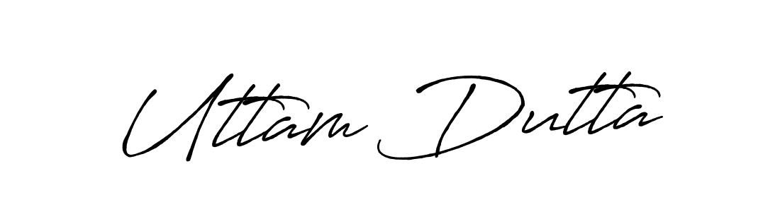 Make a short Uttam Dutta signature style. Manage your documents anywhere anytime using Antro_Vectra_Bolder. Create and add eSignatures, submit forms, share and send files easily. Uttam Dutta signature style 7 images and pictures png