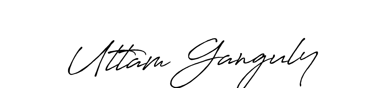You should practise on your own different ways (Antro_Vectra_Bolder) to write your name (Uttam Ganguly) in signature. don't let someone else do it for you. Uttam Ganguly signature style 7 images and pictures png