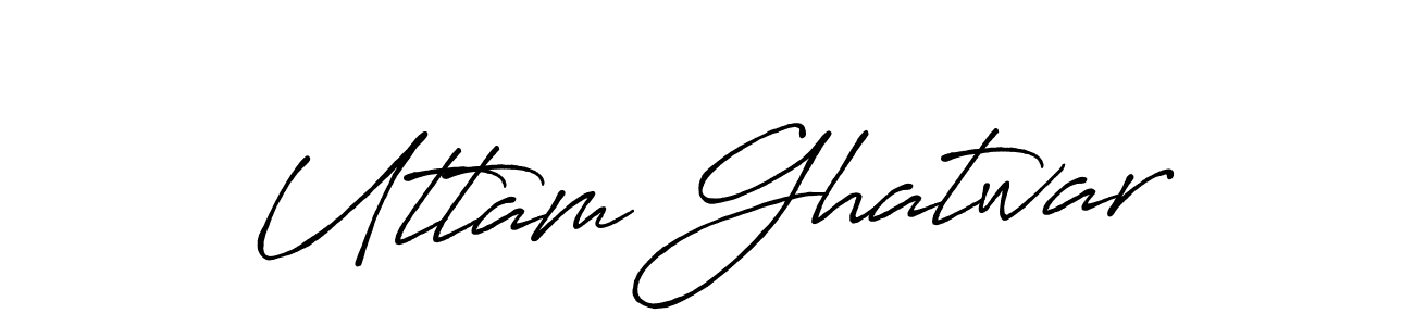 It looks lik you need a new signature style for name Uttam Ghatwar. Design unique handwritten (Antro_Vectra_Bolder) signature with our free signature maker in just a few clicks. Uttam Ghatwar signature style 7 images and pictures png