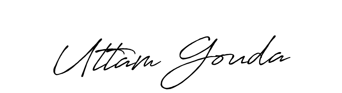 Once you've used our free online signature maker to create your best signature Antro_Vectra_Bolder style, it's time to enjoy all of the benefits that Uttam Gouda name signing documents. Uttam Gouda signature style 7 images and pictures png