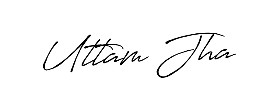You can use this online signature creator to create a handwritten signature for the name Uttam Jha. This is the best online autograph maker. Uttam Jha signature style 7 images and pictures png