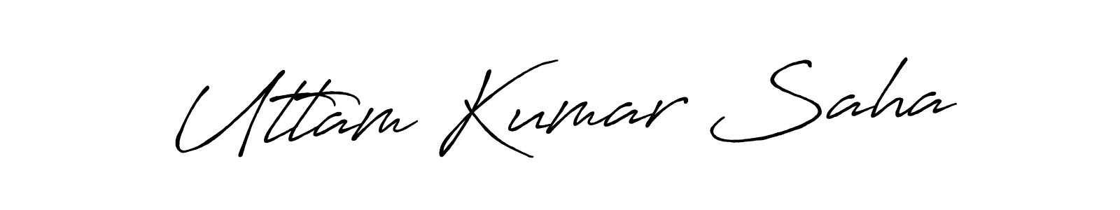 You can use this online signature creator to create a handwritten signature for the name Uttam Kumar Saha. This is the best online autograph maker. Uttam Kumar Saha signature style 7 images and pictures png