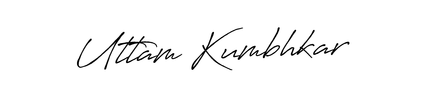 if you are searching for the best signature style for your name Uttam Kumbhkar. so please give up your signature search. here we have designed multiple signature styles  using Antro_Vectra_Bolder. Uttam Kumbhkar signature style 7 images and pictures png