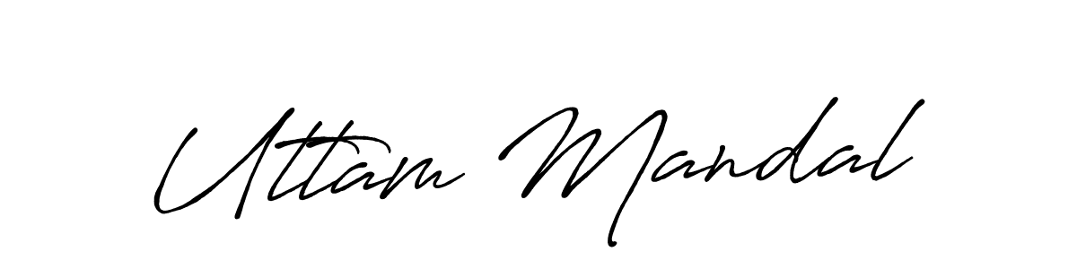 Make a short Uttam Mandal signature style. Manage your documents anywhere anytime using Antro_Vectra_Bolder. Create and add eSignatures, submit forms, share and send files easily. Uttam Mandal signature style 7 images and pictures png