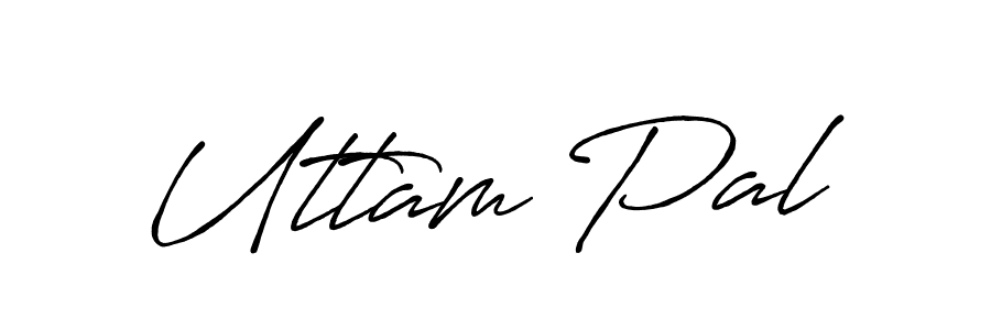 Also we have Uttam Pal name is the best signature style. Create professional handwritten signature collection using Antro_Vectra_Bolder autograph style. Uttam Pal signature style 7 images and pictures png