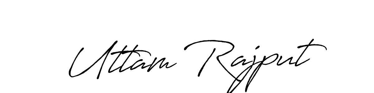 Similarly Antro_Vectra_Bolder is the best handwritten signature design. Signature creator online .You can use it as an online autograph creator for name Uttam Rajput. Uttam Rajput signature style 7 images and pictures png