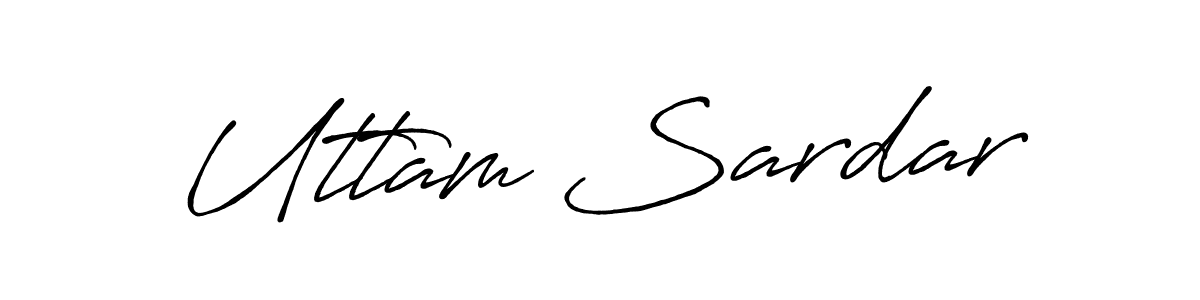 Also You can easily find your signature by using the search form. We will create Uttam Sardar name handwritten signature images for you free of cost using Antro_Vectra_Bolder sign style. Uttam Sardar signature style 7 images and pictures png