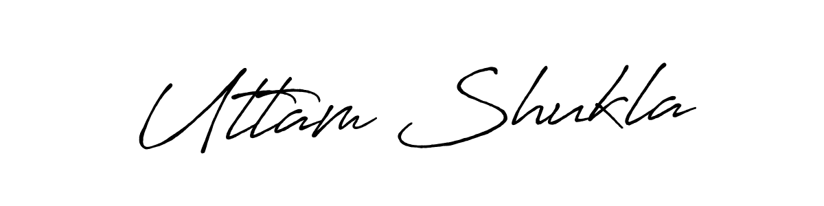 Also we have Uttam Shukla name is the best signature style. Create professional handwritten signature collection using Antro_Vectra_Bolder autograph style. Uttam Shukla signature style 7 images and pictures png