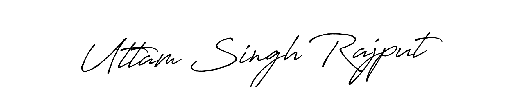 Uttam Singh Rajput stylish signature style. Best Handwritten Sign (Antro_Vectra_Bolder) for my name. Handwritten Signature Collection Ideas for my name Uttam Singh Rajput. Uttam Singh Rajput signature style 7 images and pictures png