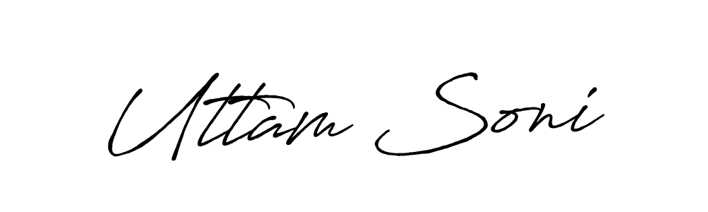 You can use this online signature creator to create a handwritten signature for the name Uttam Soni. This is the best online autograph maker. Uttam Soni signature style 7 images and pictures png