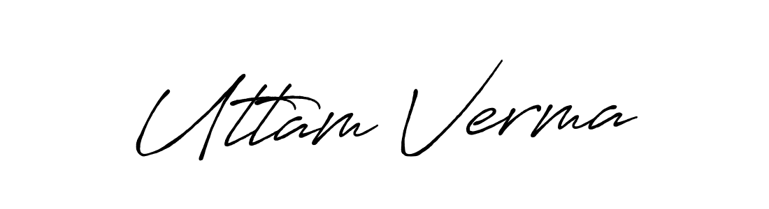 You can use this online signature creator to create a handwritten signature for the name Uttam Verma. This is the best online autograph maker. Uttam Verma signature style 7 images and pictures png