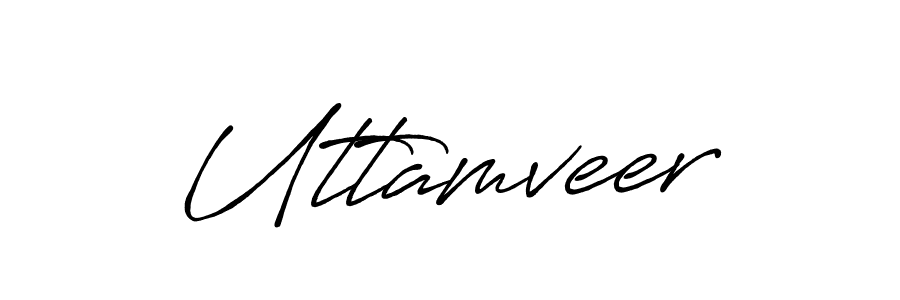 It looks lik you need a new signature style for name Uttamveer. Design unique handwritten (Antro_Vectra_Bolder) signature with our free signature maker in just a few clicks. Uttamveer signature style 7 images and pictures png