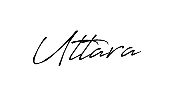 How to make Uttara name signature. Use Antro_Vectra_Bolder style for creating short signs online. This is the latest handwritten sign. Uttara signature style 7 images and pictures png