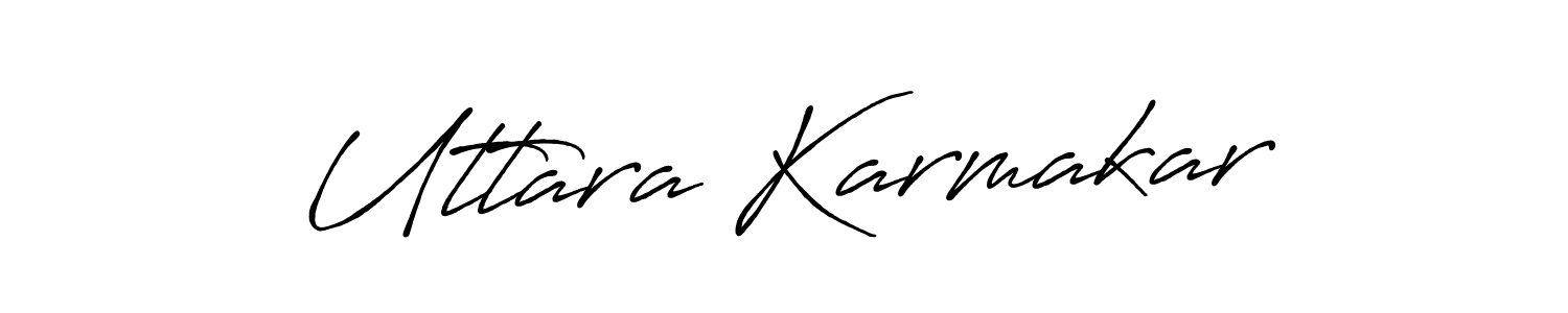 This is the best signature style for the Uttara Karmakar name. Also you like these signature font (Antro_Vectra_Bolder). Mix name signature. Uttara Karmakar signature style 7 images and pictures png