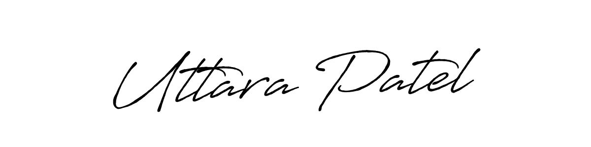 Uttara Patel stylish signature style. Best Handwritten Sign (Antro_Vectra_Bolder) for my name. Handwritten Signature Collection Ideas for my name Uttara Patel. Uttara Patel signature style 7 images and pictures png