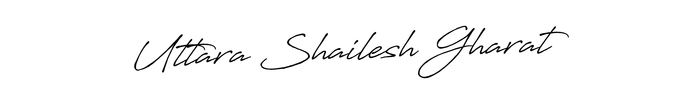 Use a signature maker to create a handwritten signature online. With this signature software, you can design (Antro_Vectra_Bolder) your own signature for name Uttara Shailesh Gharat. Uttara Shailesh Gharat signature style 7 images and pictures png