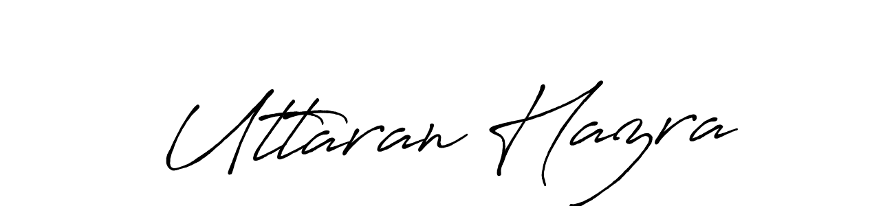 Similarly Antro_Vectra_Bolder is the best handwritten signature design. Signature creator online .You can use it as an online autograph creator for name Uttaran Hazra. Uttaran Hazra signature style 7 images and pictures png