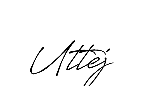 It looks lik you need a new signature style for name Uttej. Design unique handwritten (Antro_Vectra_Bolder) signature with our free signature maker in just a few clicks. Uttej signature style 7 images and pictures png