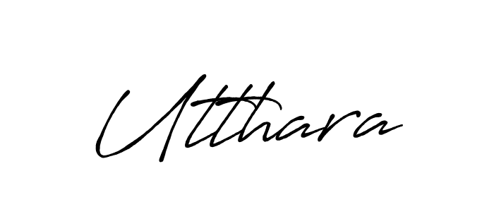 Also we have Utthara name is the best signature style. Create professional handwritten signature collection using Antro_Vectra_Bolder autograph style. Utthara signature style 7 images and pictures png