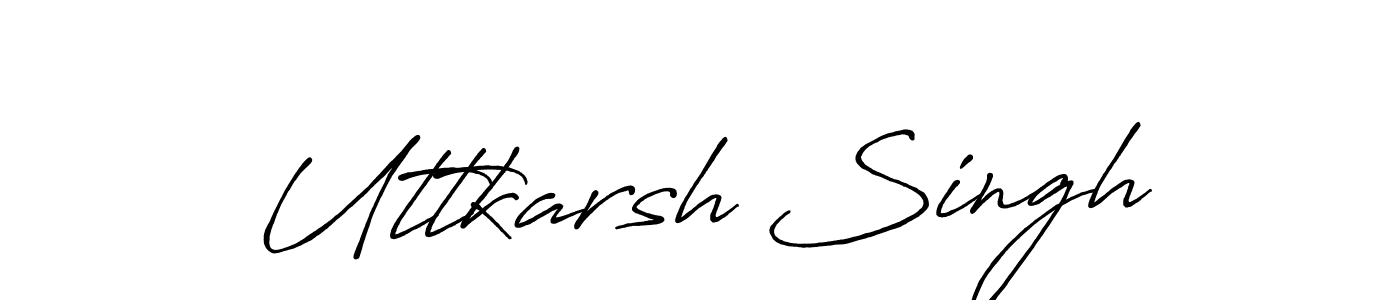Also we have Uttkarsh Singh name is the best signature style. Create professional handwritten signature collection using Antro_Vectra_Bolder autograph style. Uttkarsh Singh signature style 7 images and pictures png