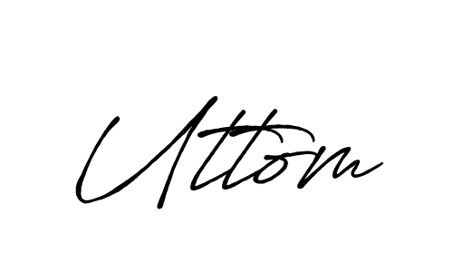 Once you've used our free online signature maker to create your best signature Antro_Vectra_Bolder style, it's time to enjoy all of the benefits that Uttom name signing documents. Uttom signature style 7 images and pictures png