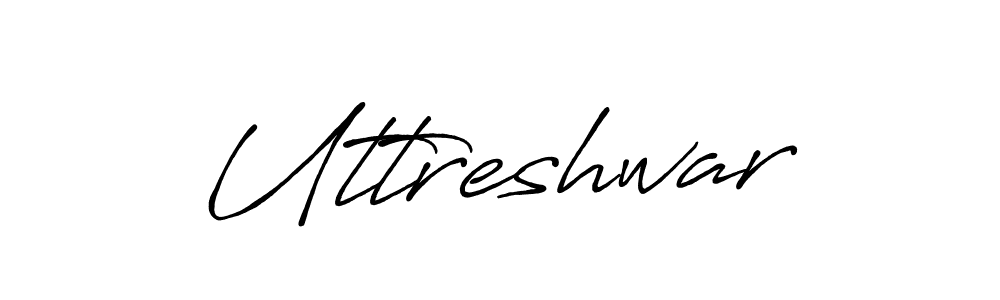 Make a beautiful signature design for name Uttreshwar. With this signature (Antro_Vectra_Bolder) style, you can create a handwritten signature for free. Uttreshwar signature style 7 images and pictures png