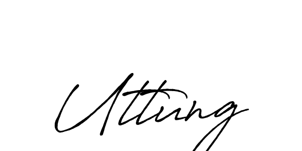 It looks lik you need a new signature style for name Uttung. Design unique handwritten (Antro_Vectra_Bolder) signature with our free signature maker in just a few clicks. Uttung signature style 7 images and pictures png