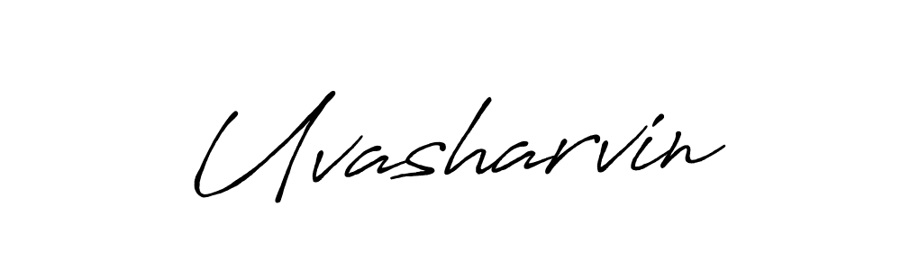 Best and Professional Signature Style for Uvasharvin. Antro_Vectra_Bolder Best Signature Style Collection. Uvasharvin signature style 7 images and pictures png