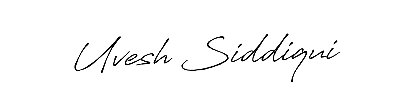 It looks lik you need a new signature style for name Uvesh Siddiqui. Design unique handwritten (Antro_Vectra_Bolder) signature with our free signature maker in just a few clicks. Uvesh Siddiqui signature style 7 images and pictures png