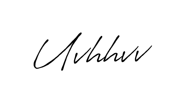 Uvhhvv stylish signature style. Best Handwritten Sign (Antro_Vectra_Bolder) for my name. Handwritten Signature Collection Ideas for my name Uvhhvv. Uvhhvv signature style 7 images and pictures png