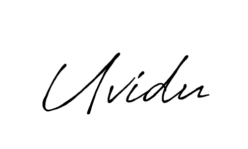 You can use this online signature creator to create a handwritten signature for the name Uvidu. This is the best online autograph maker. Uvidu signature style 7 images and pictures png