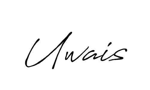 if you are searching for the best signature style for your name Uwais. so please give up your signature search. here we have designed multiple signature styles  using Antro_Vectra_Bolder. Uwais signature style 7 images and pictures png